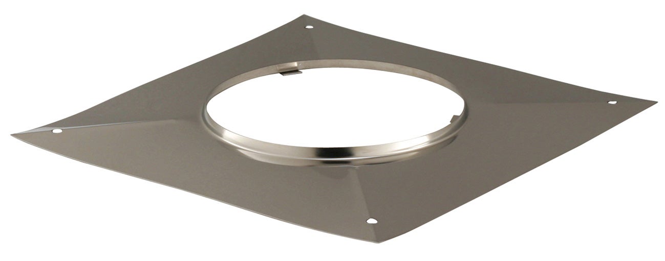 Plaque supérieure D étancheité carrée pour tubage POUJOULAT D 150 non peint cm - 2