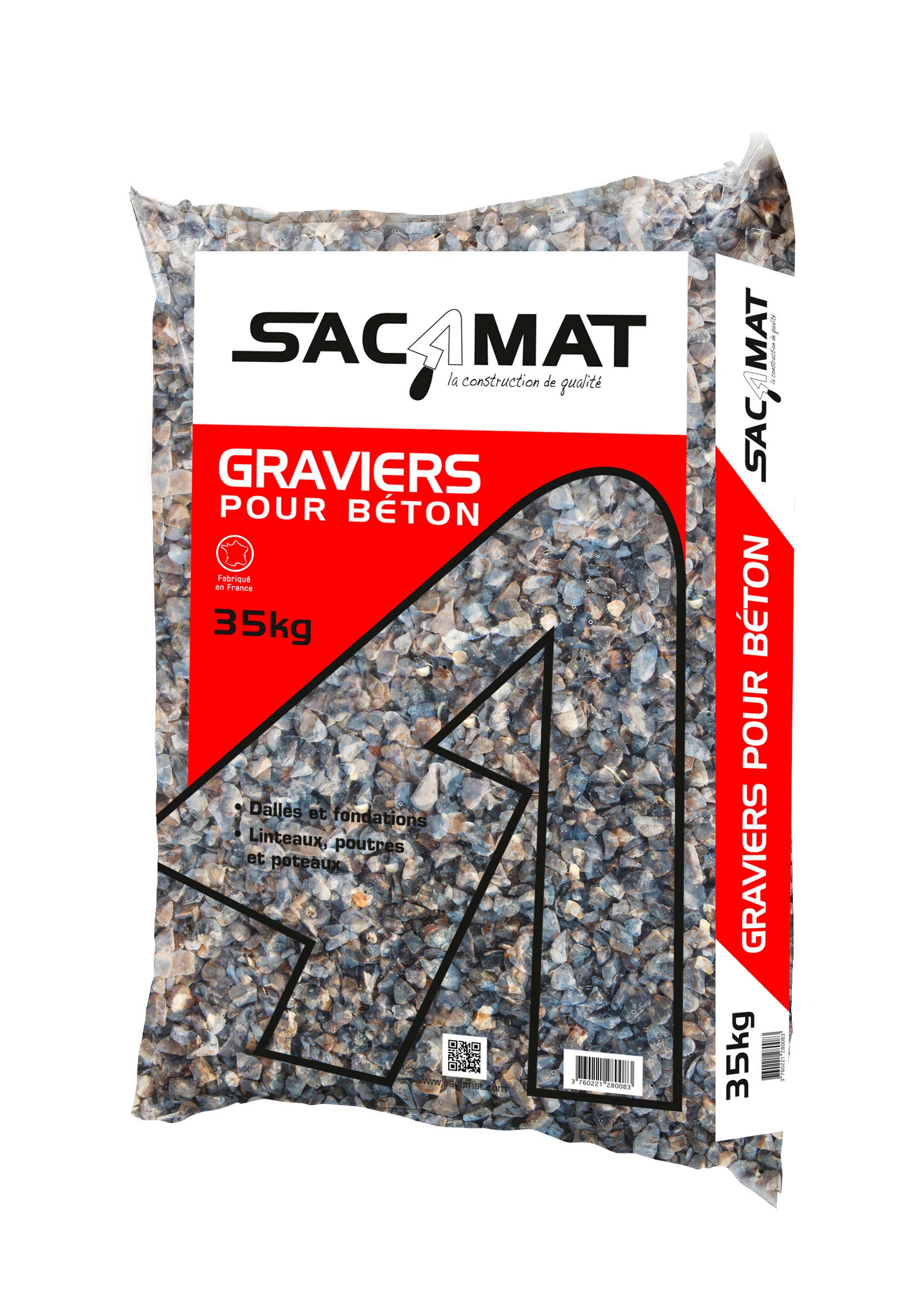 Gravier beton 35 Kg