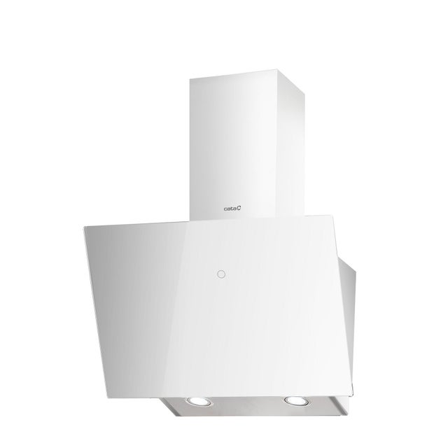 Hotte inclinée l.60 cm CATA LENA 600 XGWH Blanc