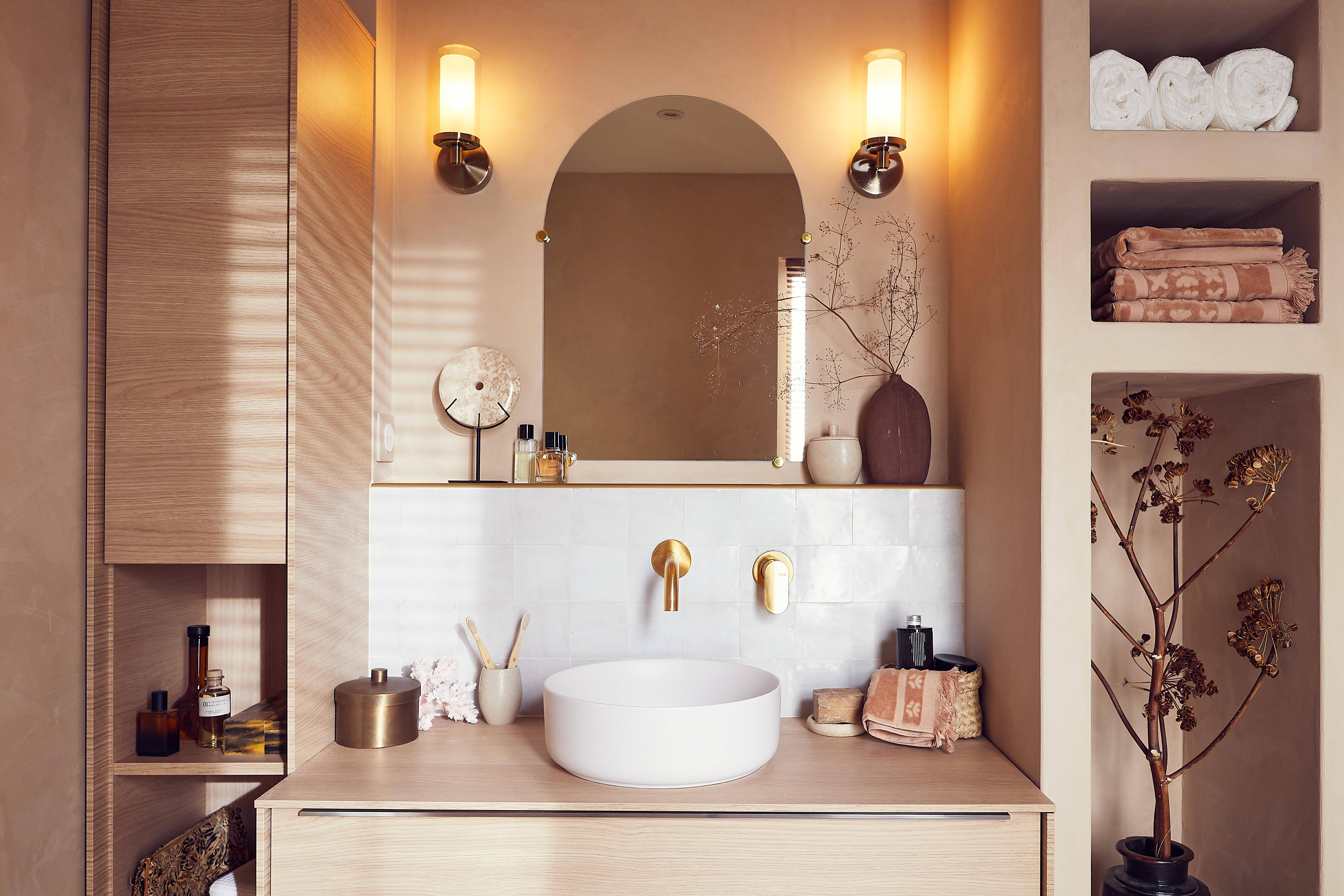 Carrelage mur intérieur effet zellige blanc fes Zellige l.10 x L.10 cm - 3