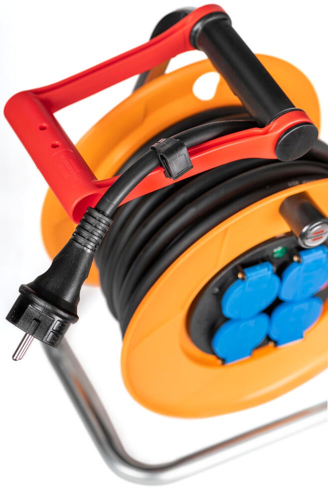 Enrouleur de câble électrique chantier L.15m HO7RNF 3G2.5, BRENNENSTUHL - 5