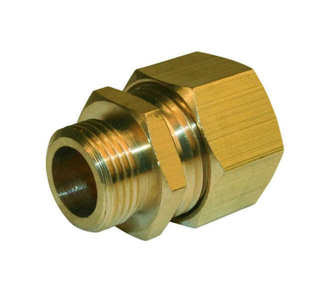 Raccord pour tuyau cuivre automatique / à visser M/M D.12 x 1/2