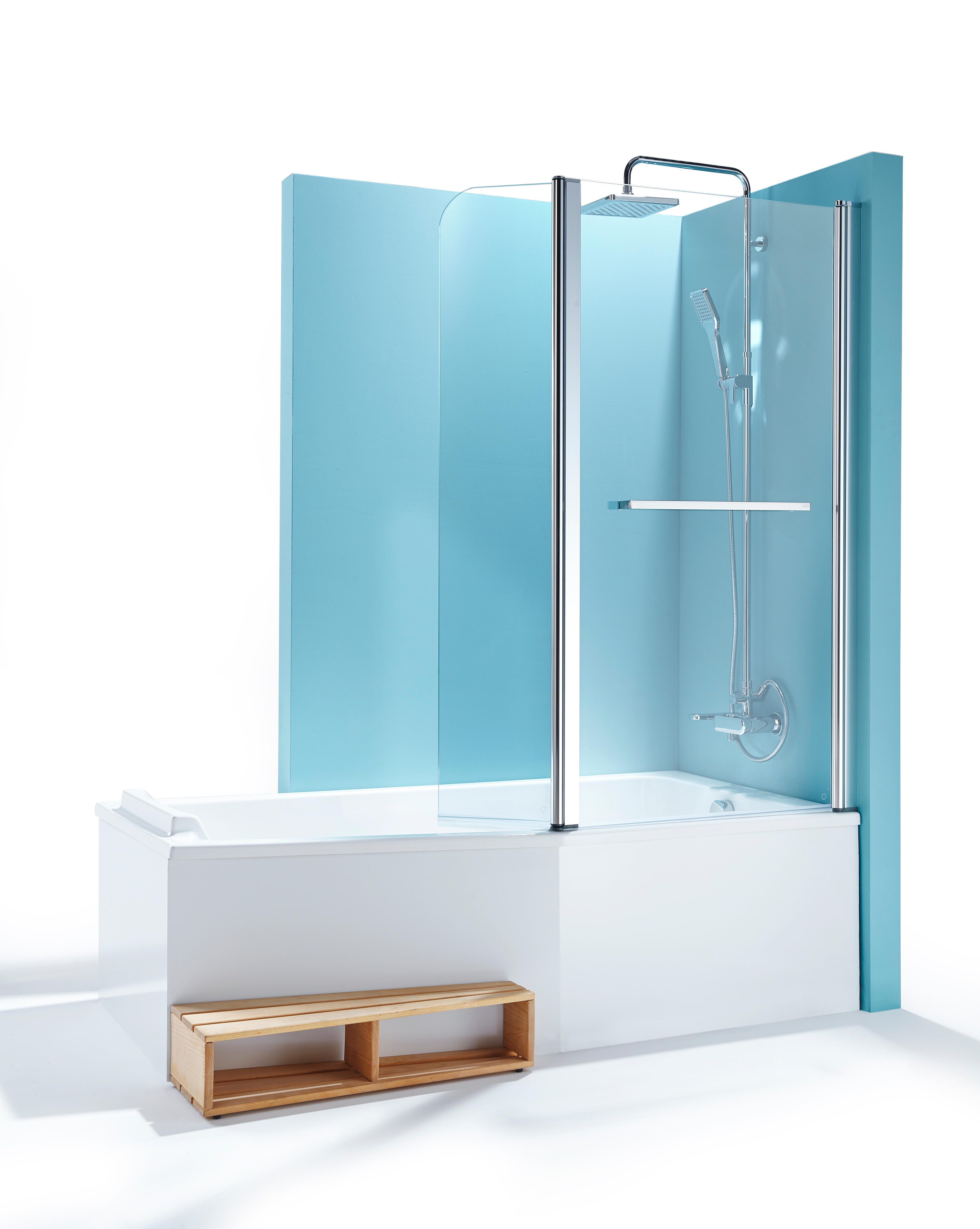 Baignoire 160x85cm blanc brillant,vidage à droite,JACOB DELAFON Sofa bain-douche - 7