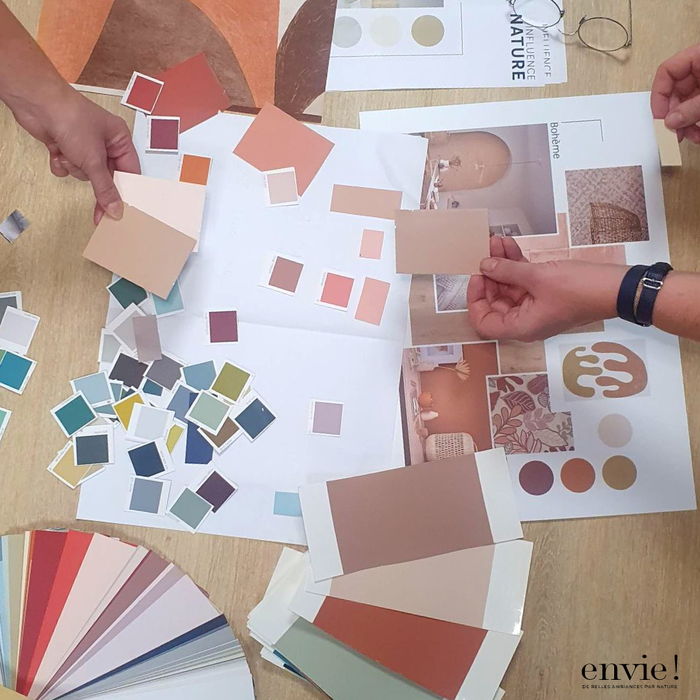 peinture murale couleur envie