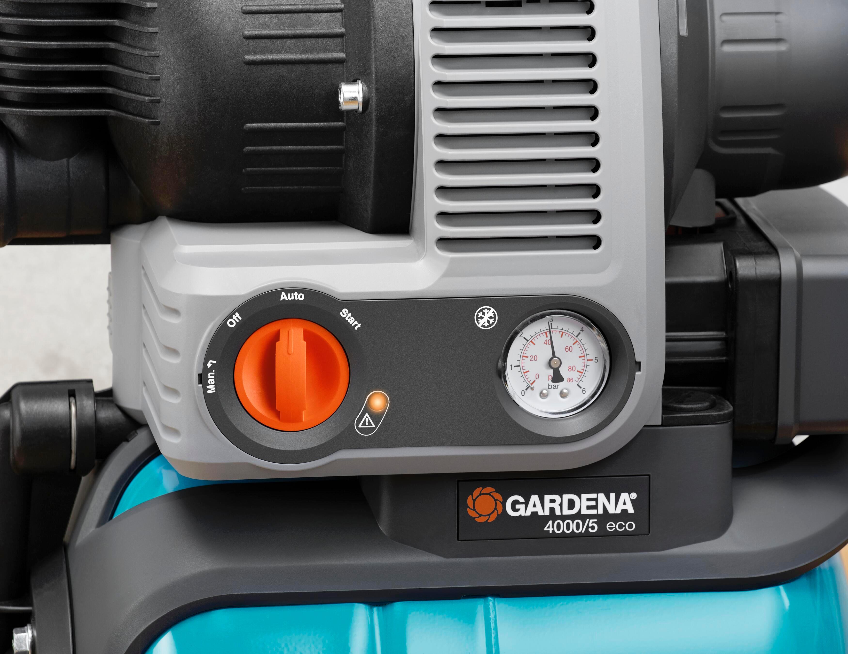Surpresseur GARDENA 4000/5 eco 175420, débit max. 3500 L/h Leroy Merlin