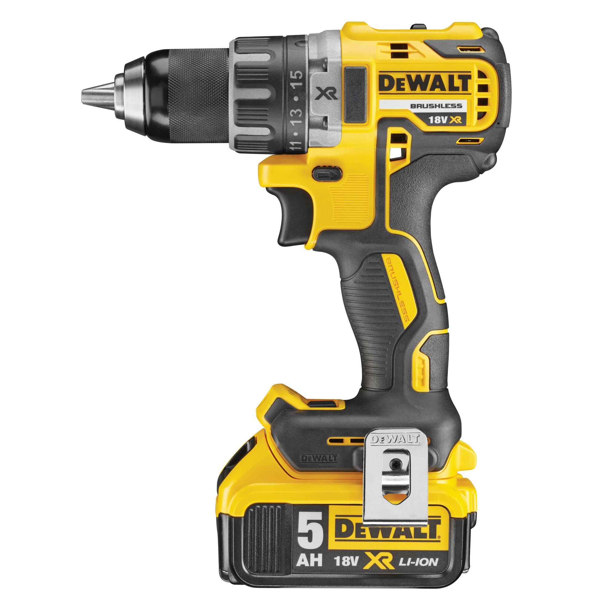 Pack 2 outils Perceuse + Visseuse Choc DEWALT XR 18V, 2x5Ah, DCK268P2T-QW - 2
