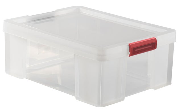 Caja de polipropileno de 20x39x50 cm y capacidad de L