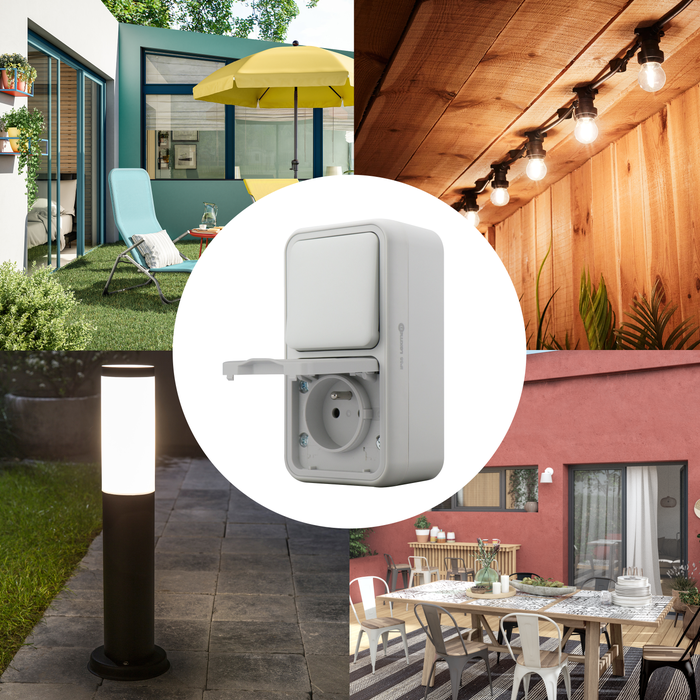 prise et interrupteur lexman