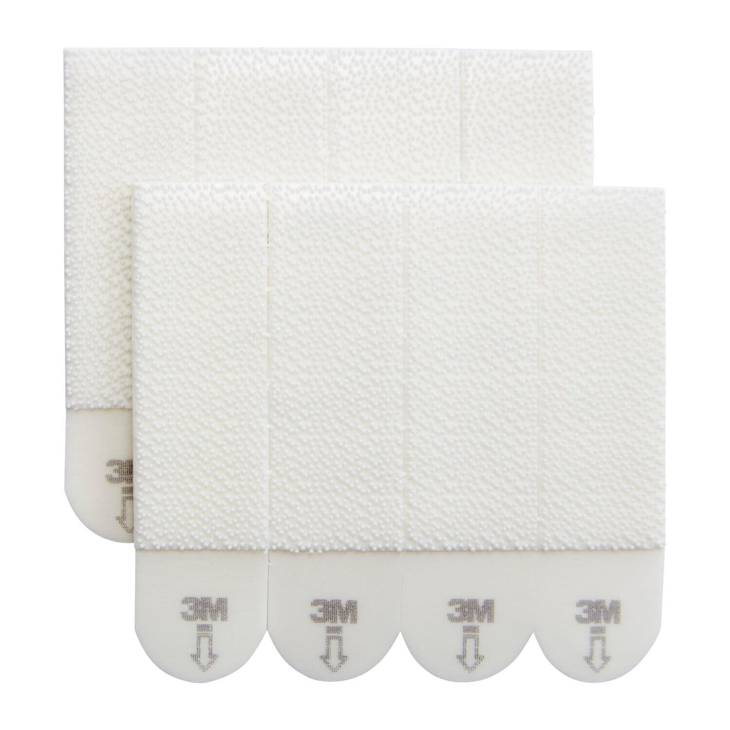 4 paires de languettes adhésives blanc de fixation de tableaux 5kg max COMMAND - 4