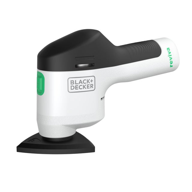 Lijadora de detalle BLACK+ DECKER 50% material reciclado REVIVA 12v 1,5ah