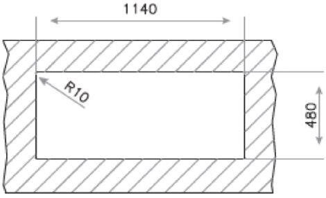Evier à encastrer 2 bacs avec égouttoir, Inox lisse, ETOILE Gris - 3
