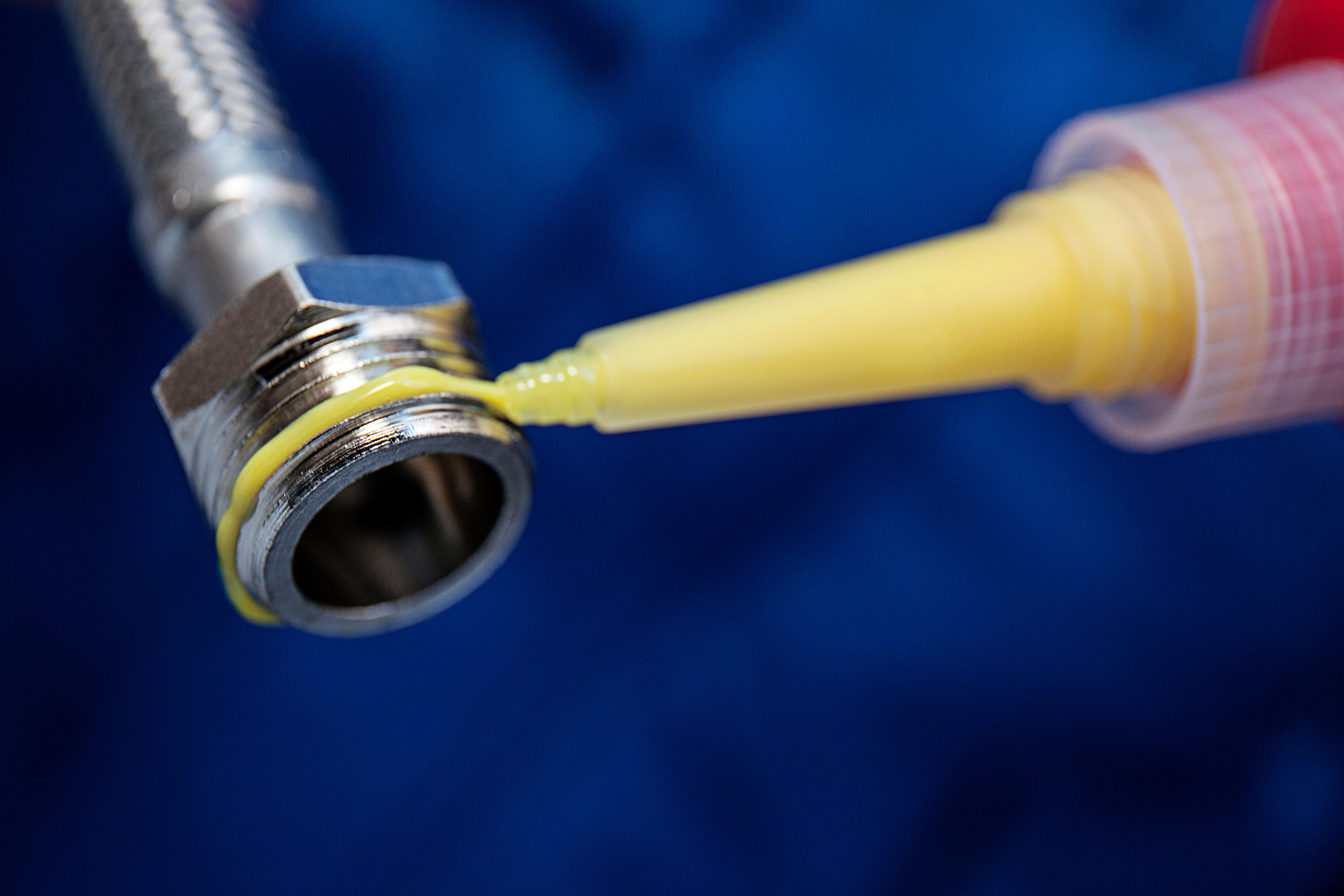 Vedante roscas metálicas compatível com abastecimento de água 75 ml Unecol - 2