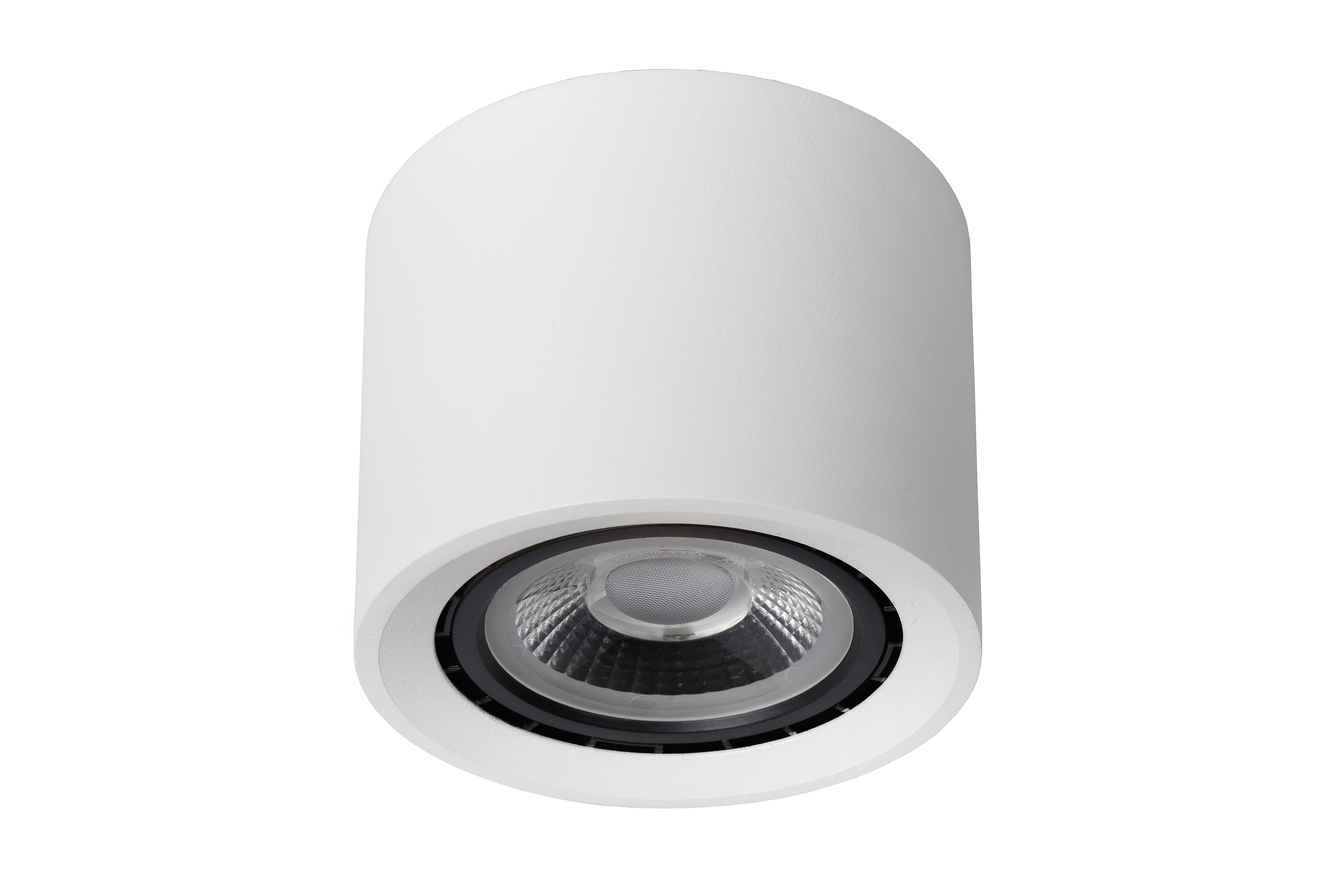 Spot GU10 Fedler 820 lumens blanc chaud aluminium blanc LUCIDE - 3