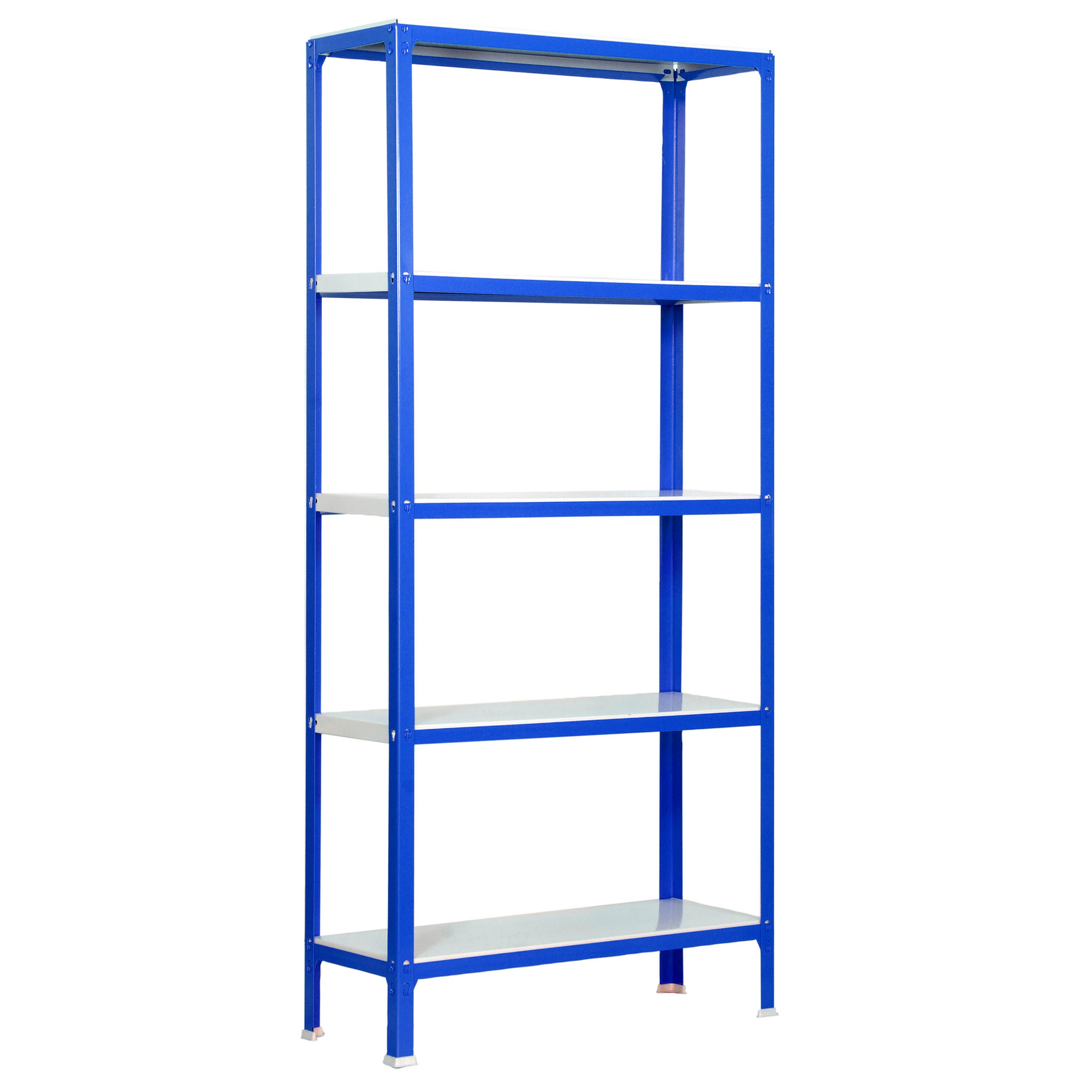 Estanteria sin tornillos homeclick azul mini 5/30