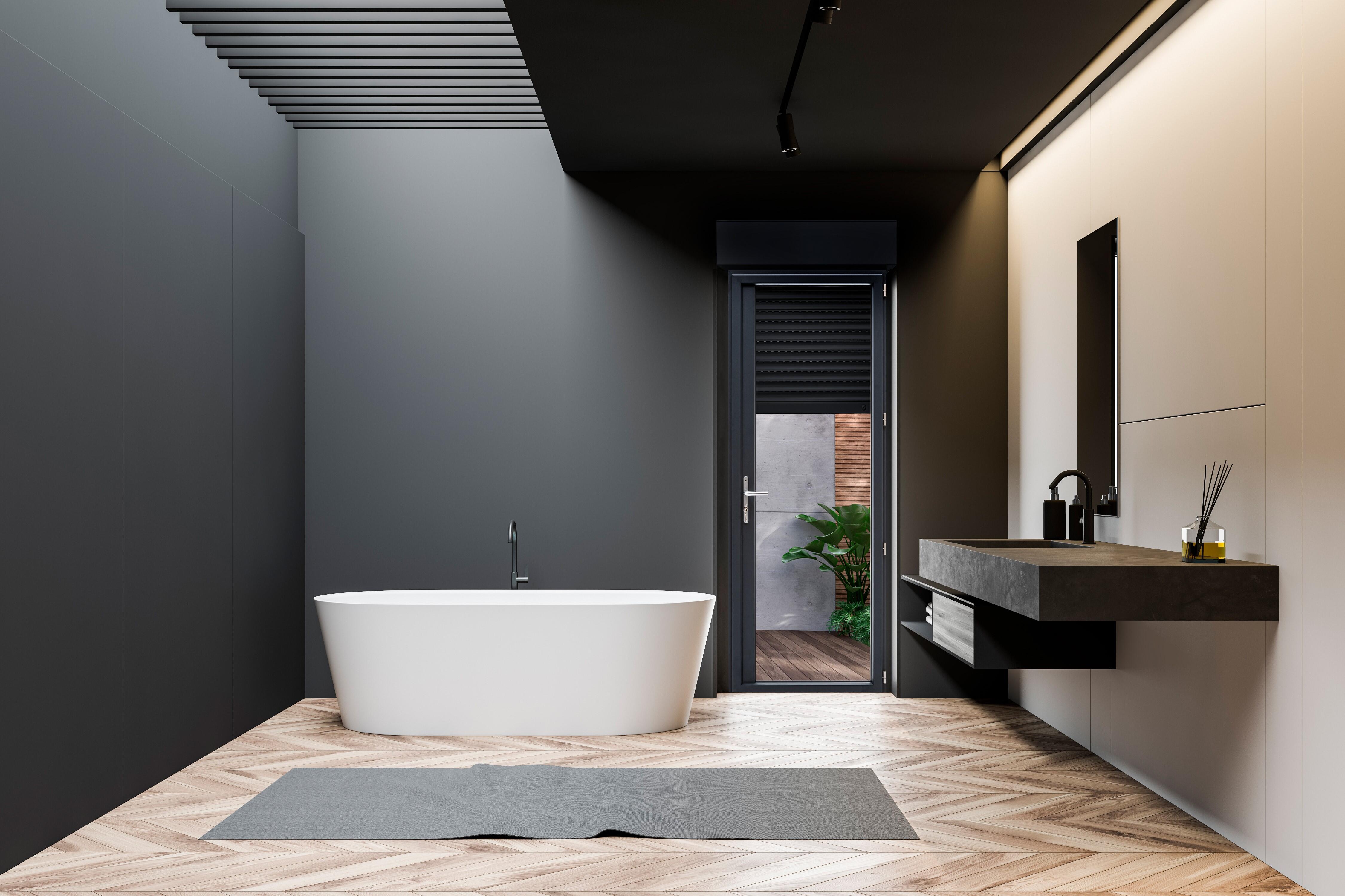 Porte fenêtre/volet roul.alu Essentiel H.215xl.80cm 1vt tirant D gris anthracite - 2