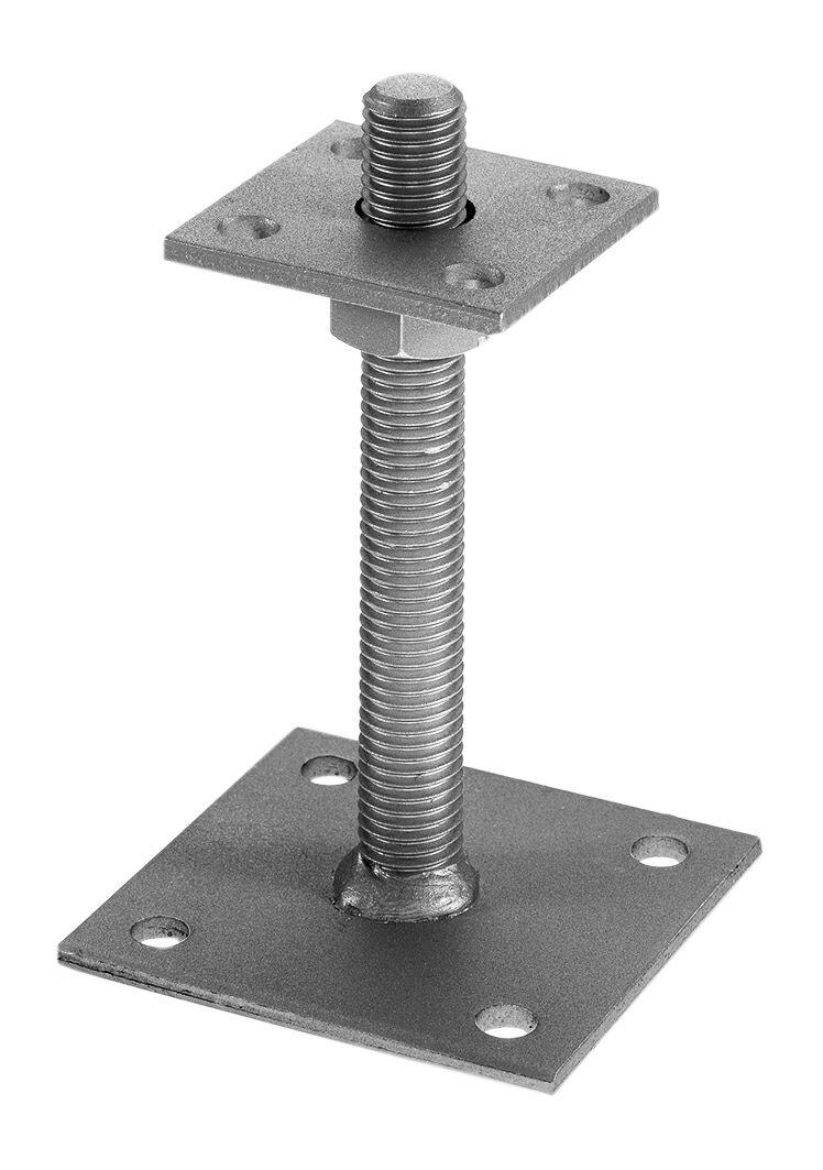 Réglage du support de soutien acier passivé, 100x100x150x150 mm ALBERTS - 3