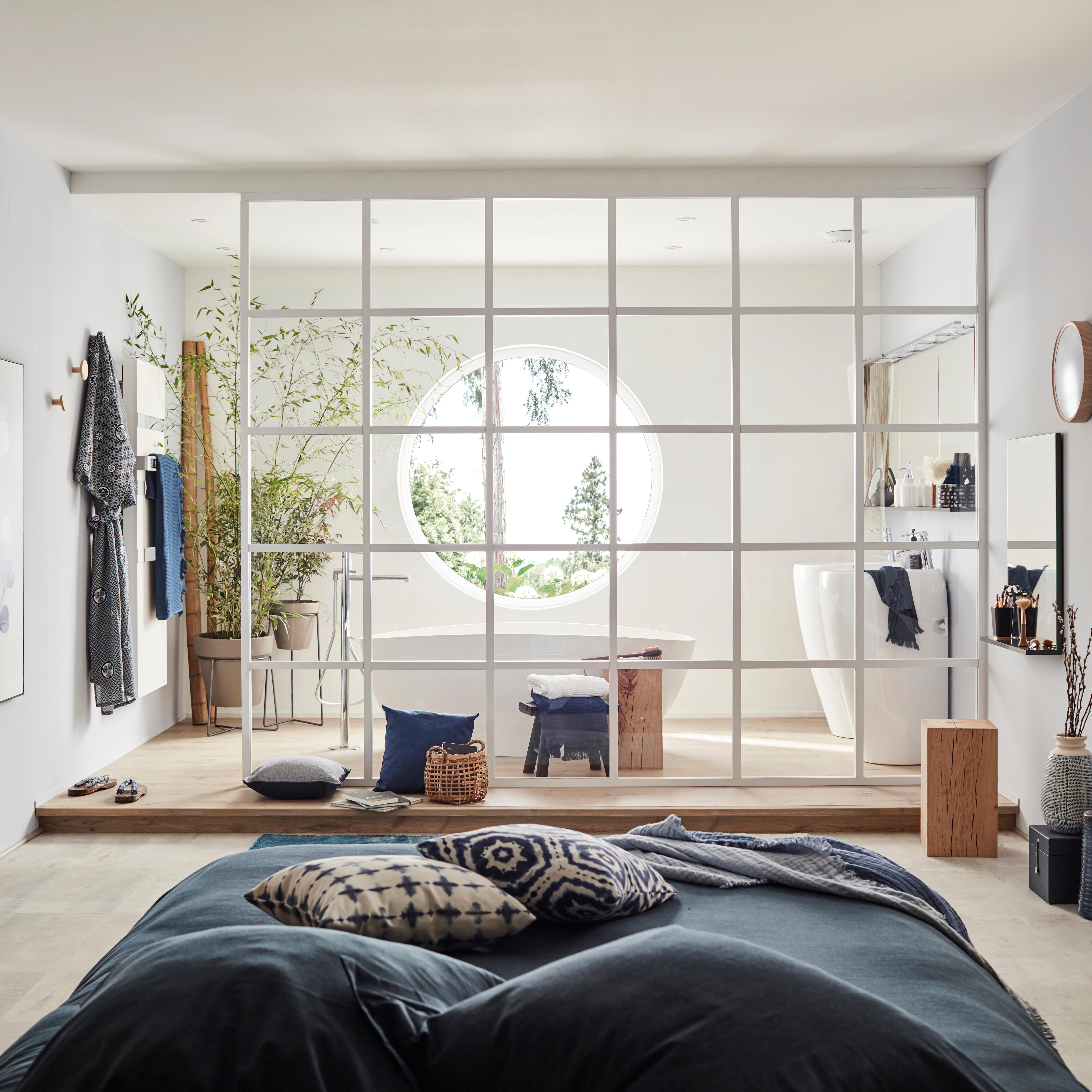Bloc-porte acoustique isoplane Plénitude H.204 x l.83cm, Ep.40mm, poussant droit - 2