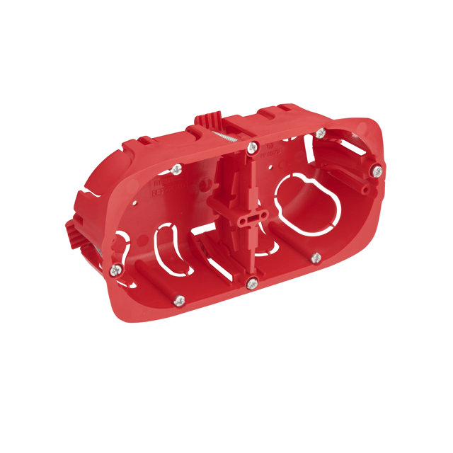 Boîte d'encastrement, cloison creuse 2 poste(s), profondeur 40mm DEBFLEX