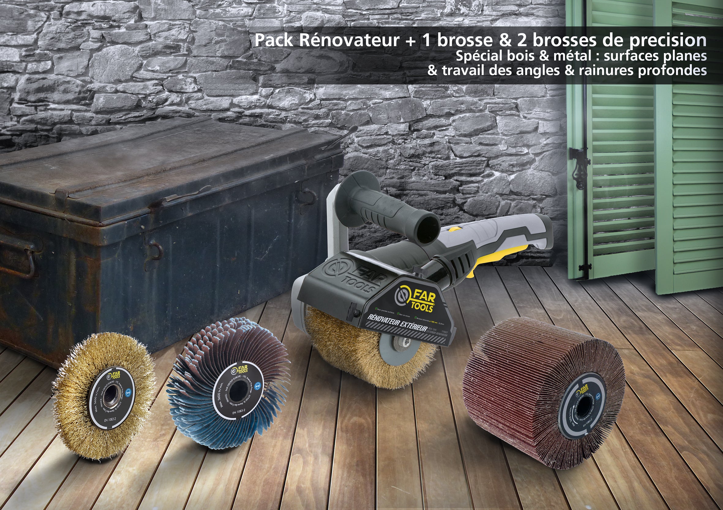 Rénovateur filaire FARTOOLS 615228, 1300 W - 2