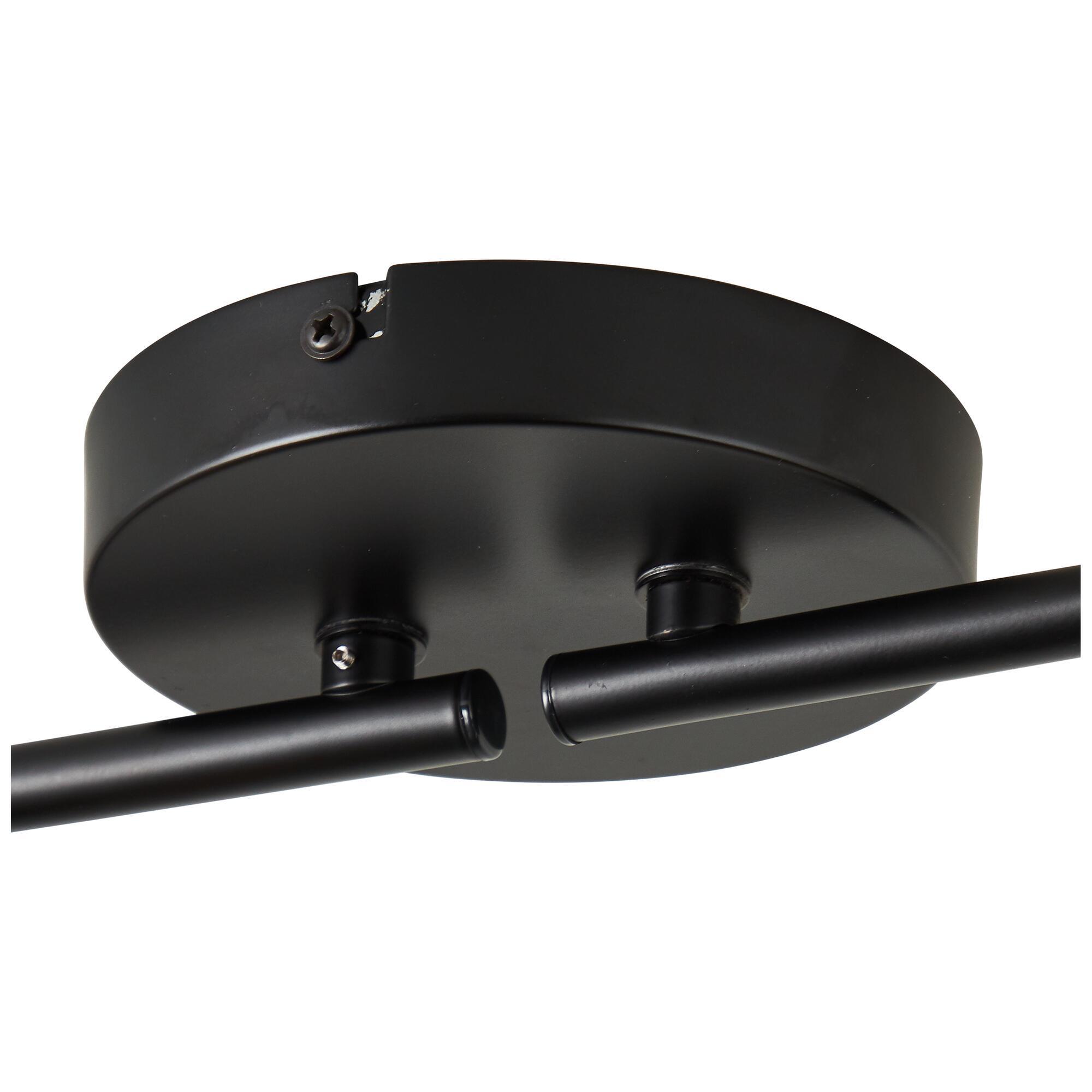 Faretto decorativo senza fonte luminosa PECAN in acciaio nero E14 40W INSPIRE 4 luci - 12
