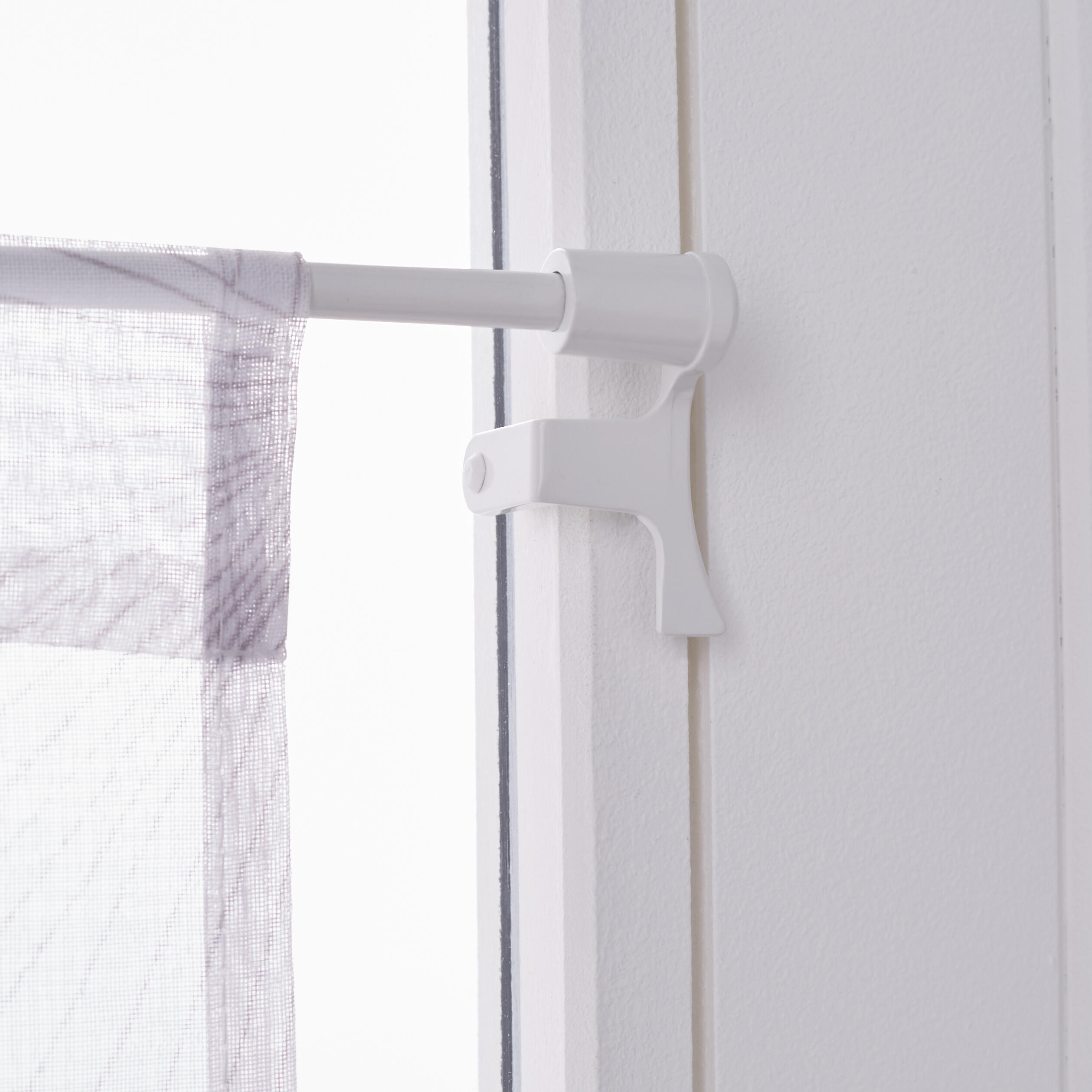 Kit de barre de vitrage blanc Nubo, L.50 - 80 cm, diam.9 mm, INSPIRE - 7