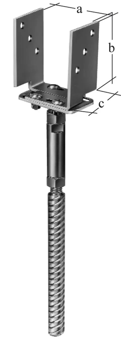 acier chromé, 71-161x110x250x70 mm ALBERTS - 2