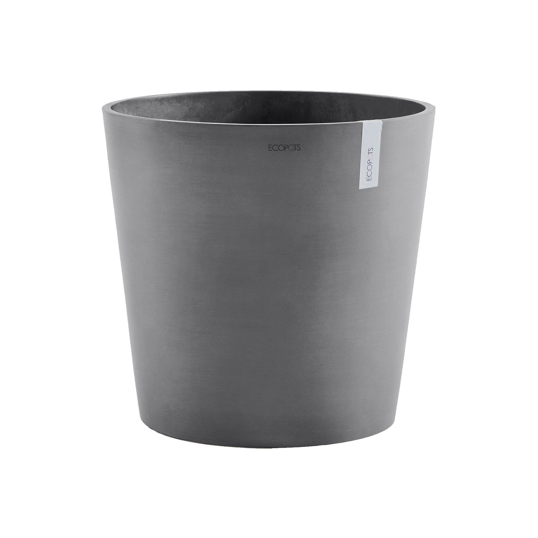 Pot en résine Ø60-H55 ECOPOTS Amsterdam Ciment - 2