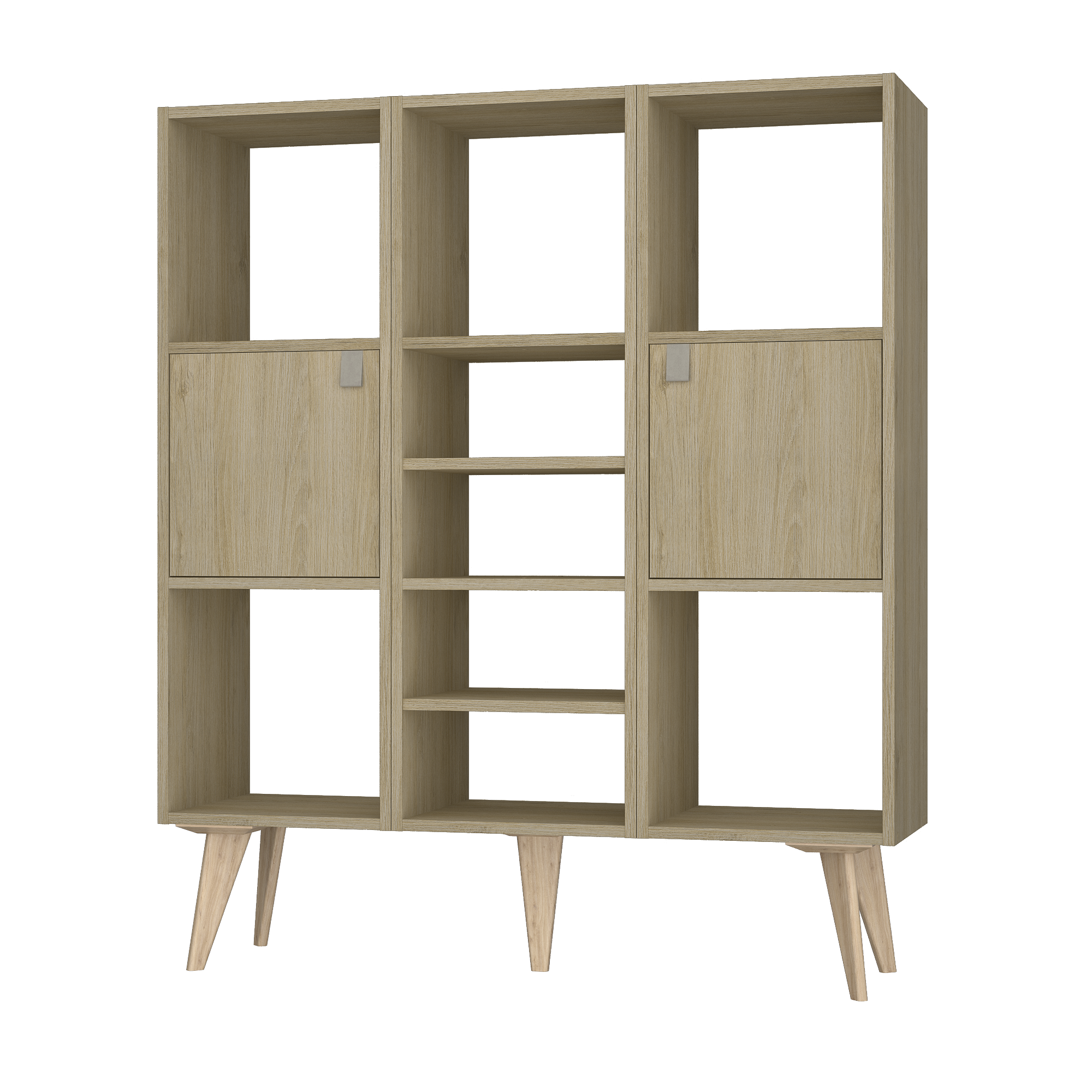 Pack 4 pés para estante SPACEO KUB 21CM NATURAL - 27