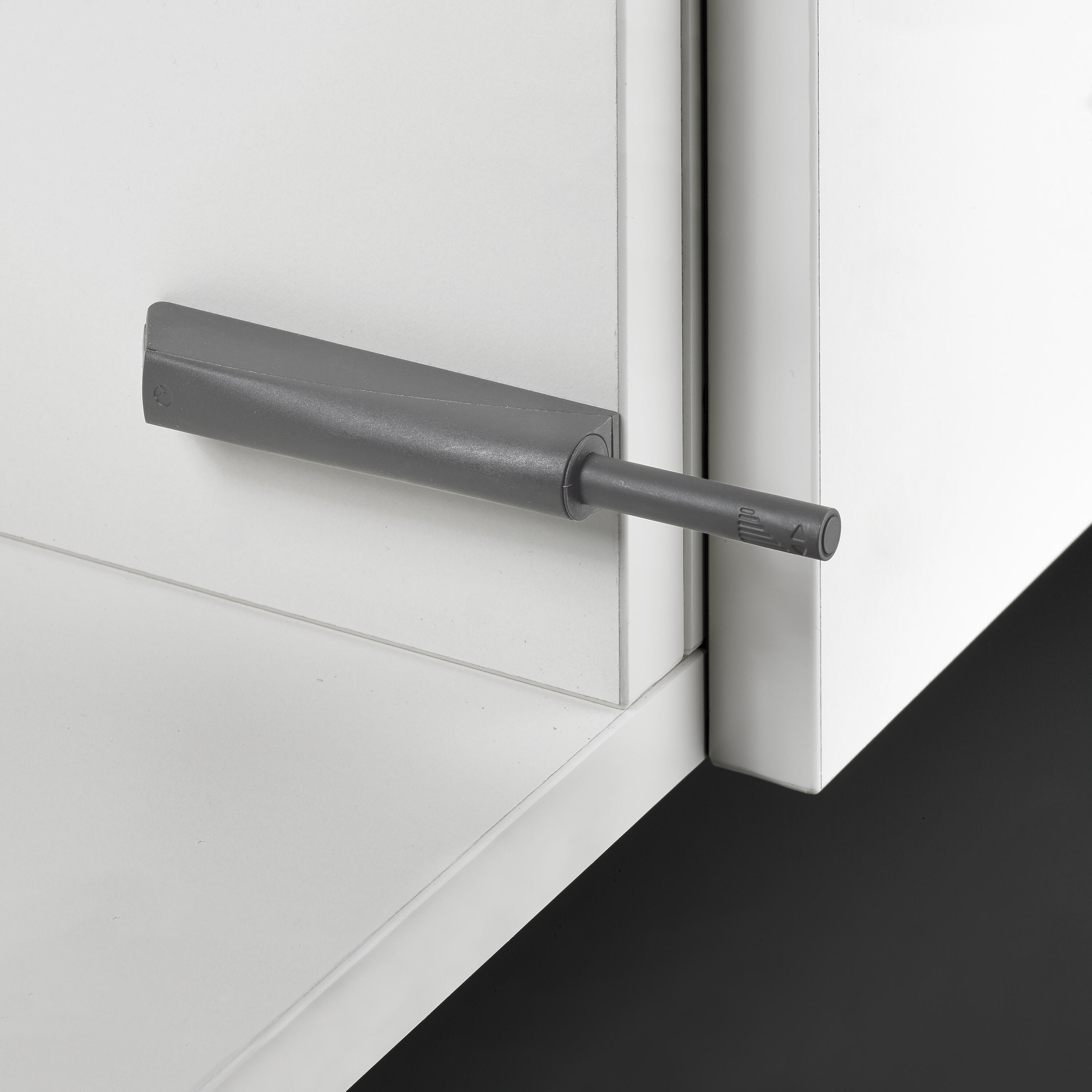 Lot de 2 systèmes d'ouverture gris sans poignée HETTICH - 2