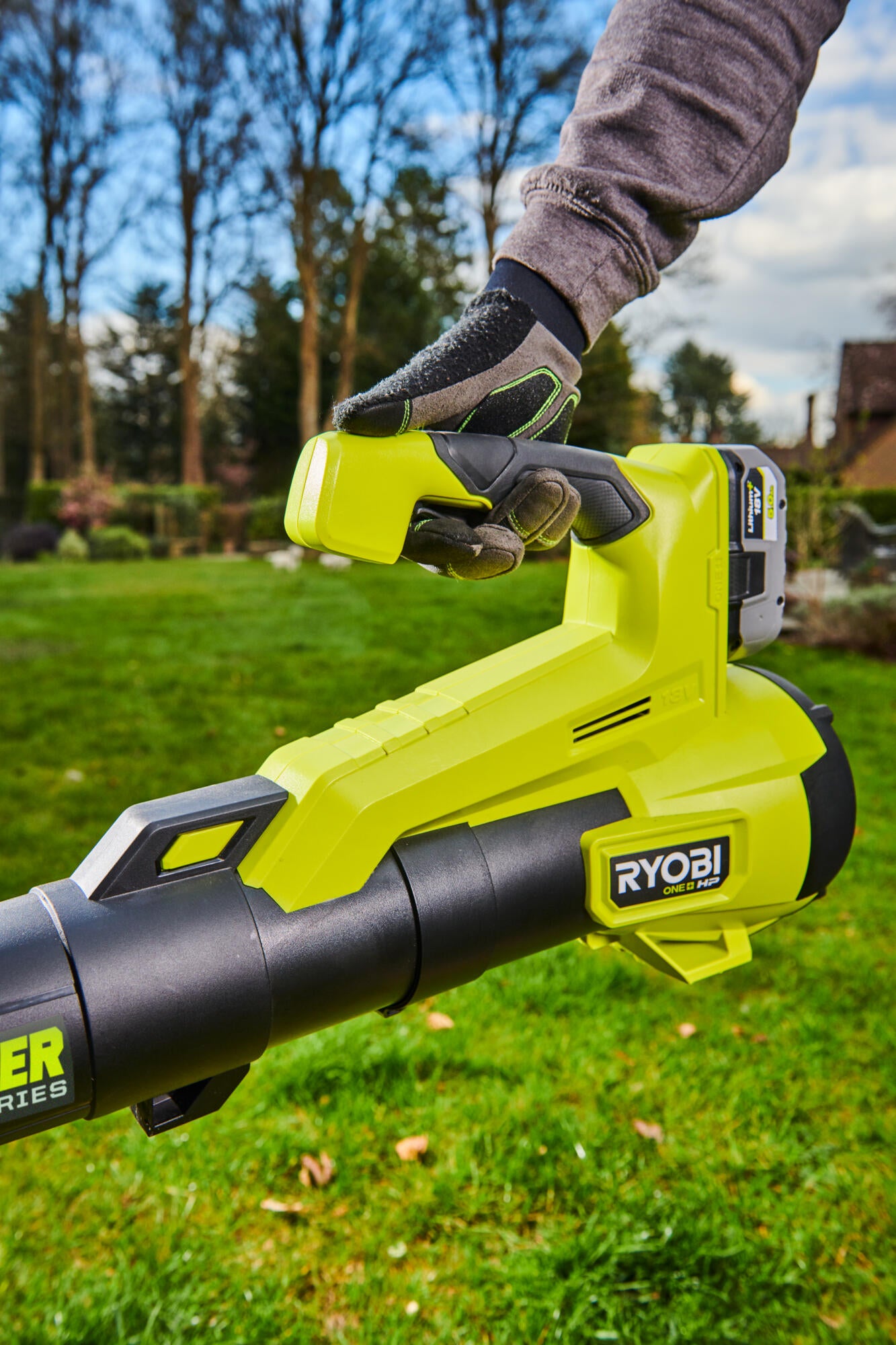 Souffleur RYOBI WHISP RY18BLXC 18 V vendu sans batterie - 6