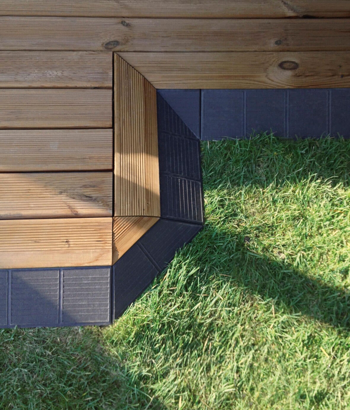 Lot de 4 angles de finition Xtiles crossover, L.0.195 x l.0.195 m - 2