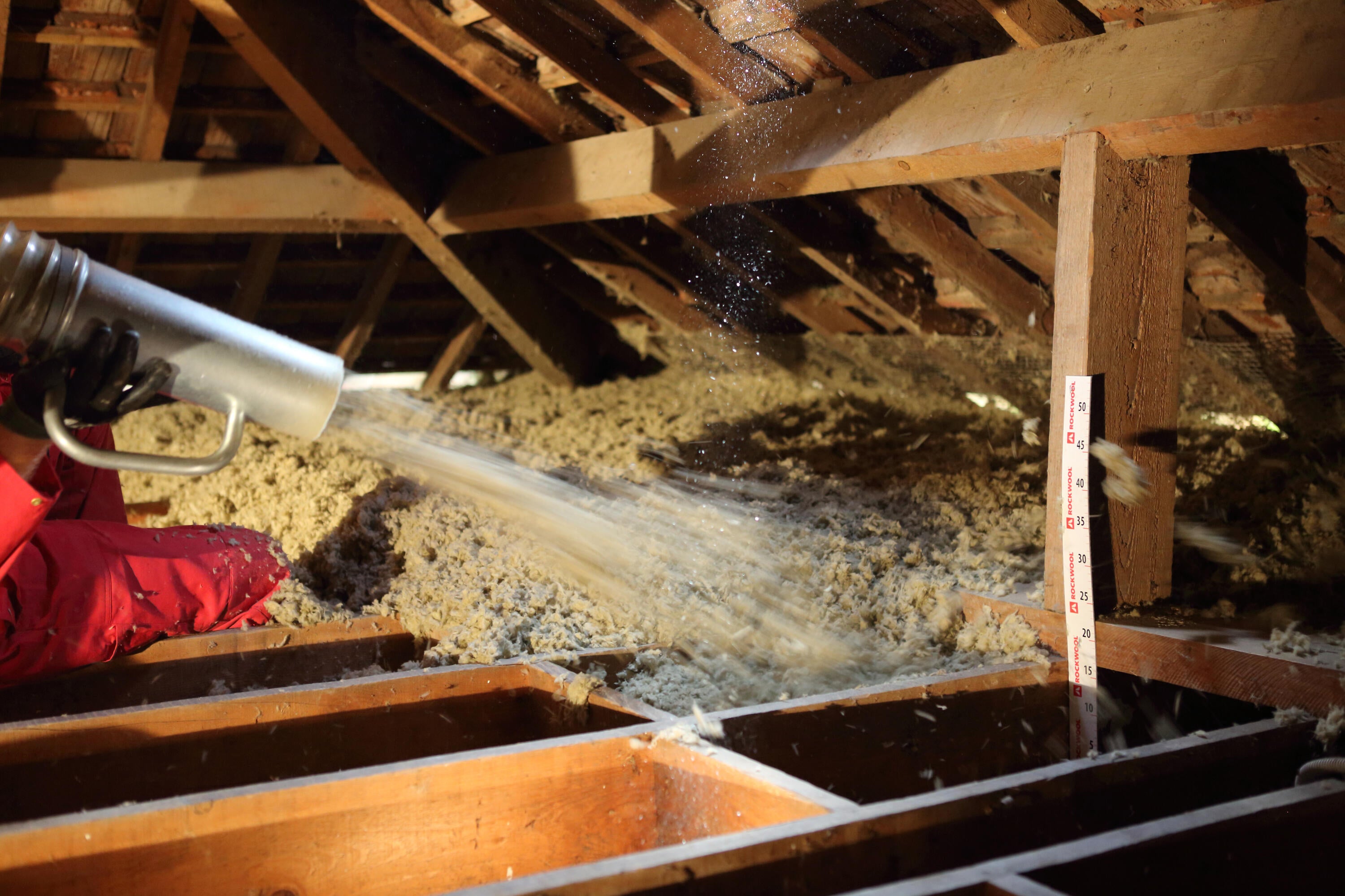 Laine de roche à souffler Rockair, 20kg, ROCKWOOL - 6