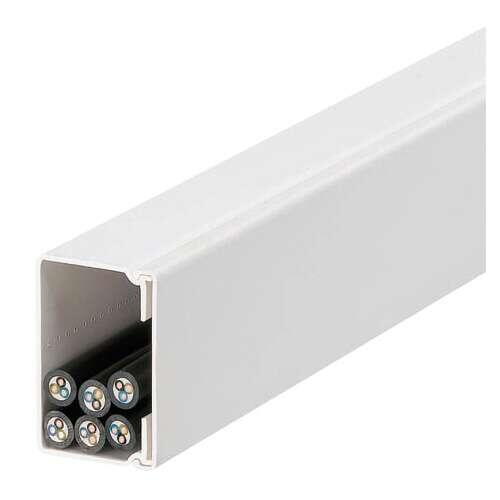 Calha HAGER 40x60 2 metros branco - 3