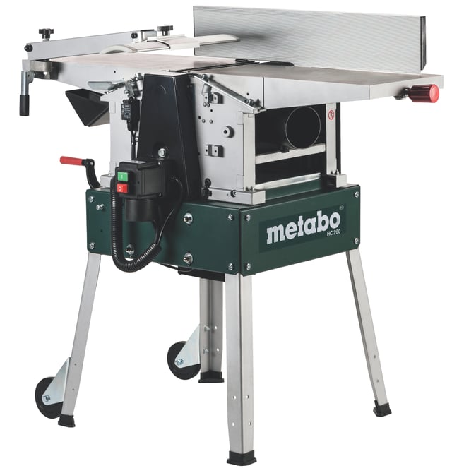 Rabot stationnaire dégauchisseuse METABO Hc260c, 2200 W