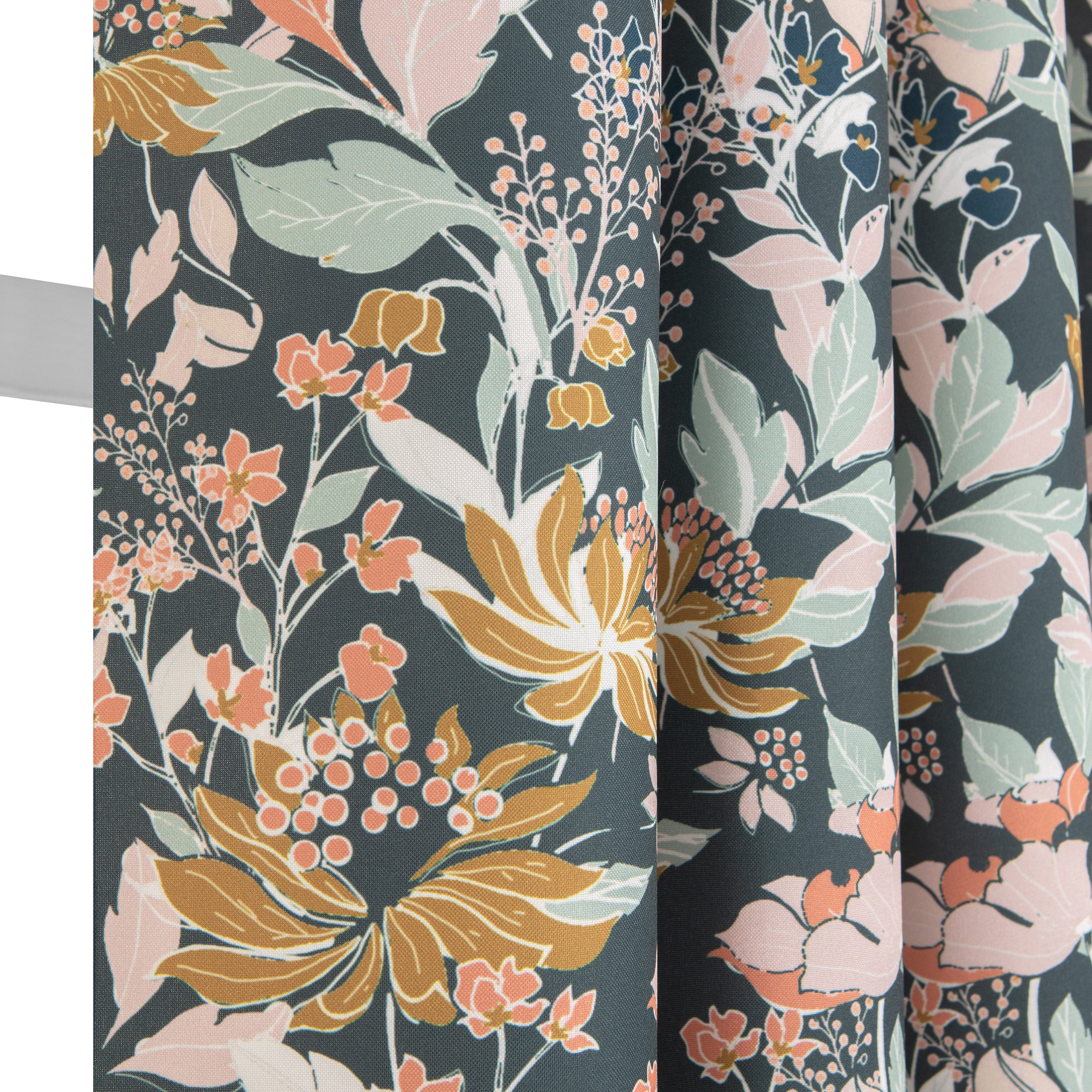 Cortinado ilhós Jemma 140x260cm multicor - 4