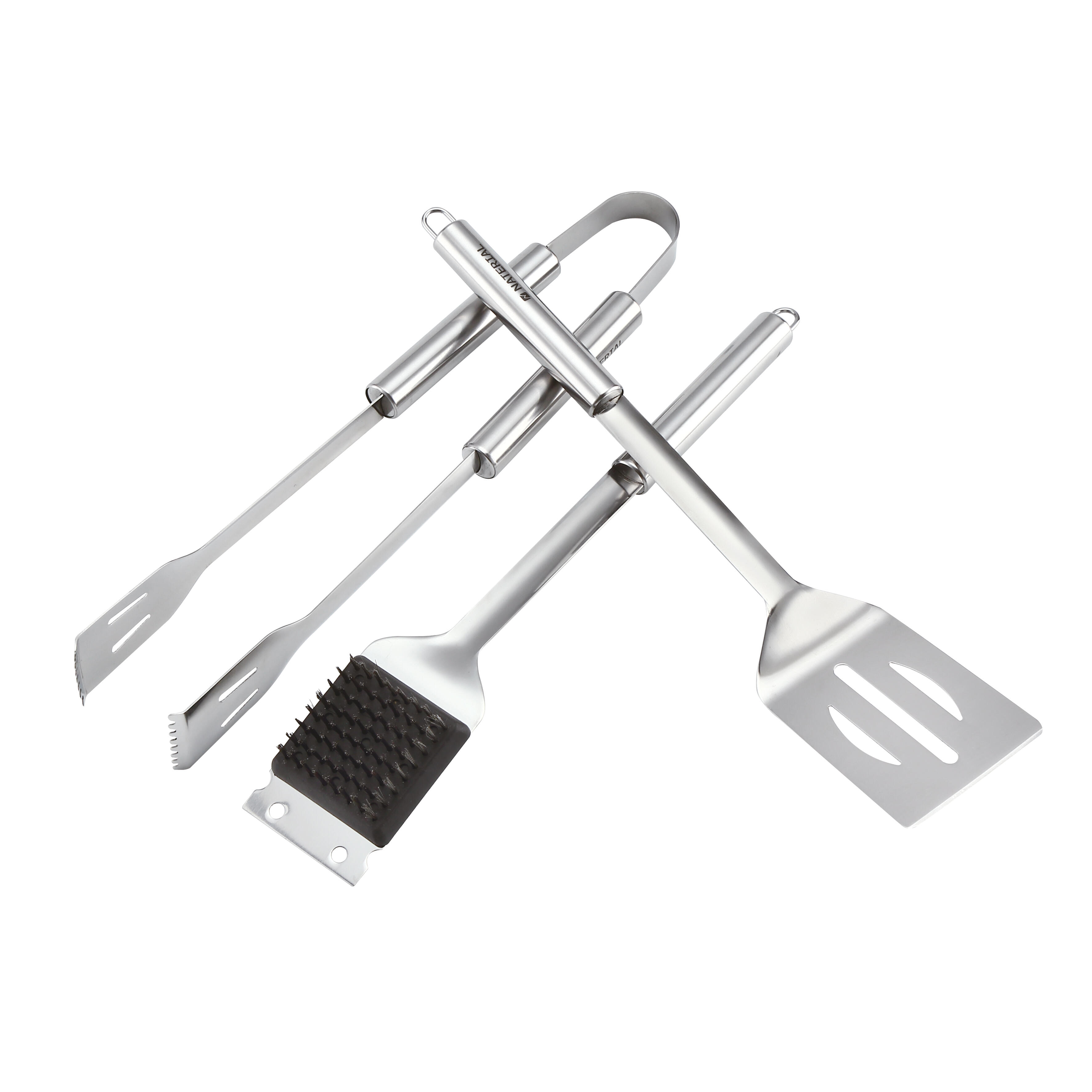 Set de 3 accessoires de cuisson en inox NATERIAL pour barbecue - 4
