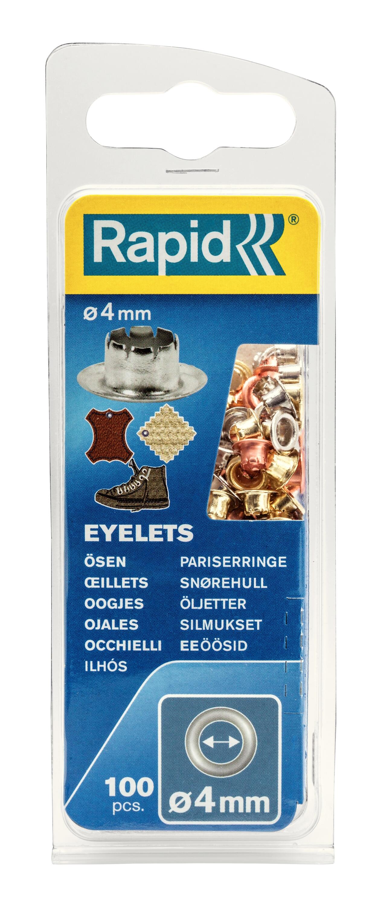 Oeillets acier Diam.4 RAPID - 5