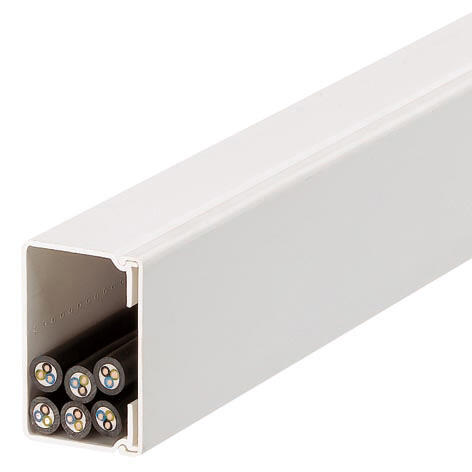 Calha HAGER 40x60 2 metros branco - 4