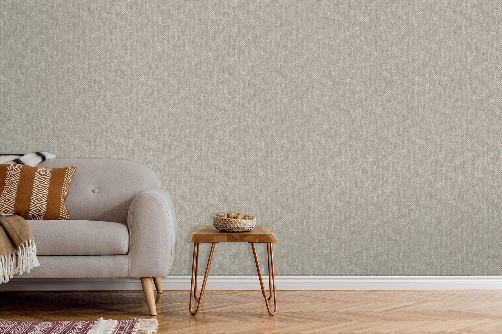 Papel pintado vinilo aplicación cola en pared geométrico geométrico gris ugepa 53cmx10.05m superlavable