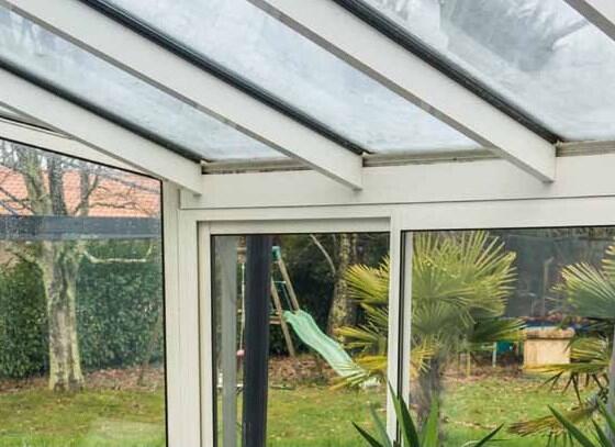 Kit jonction portante pour plaque ep. 16/32 mm blanc laqué, L.4 m