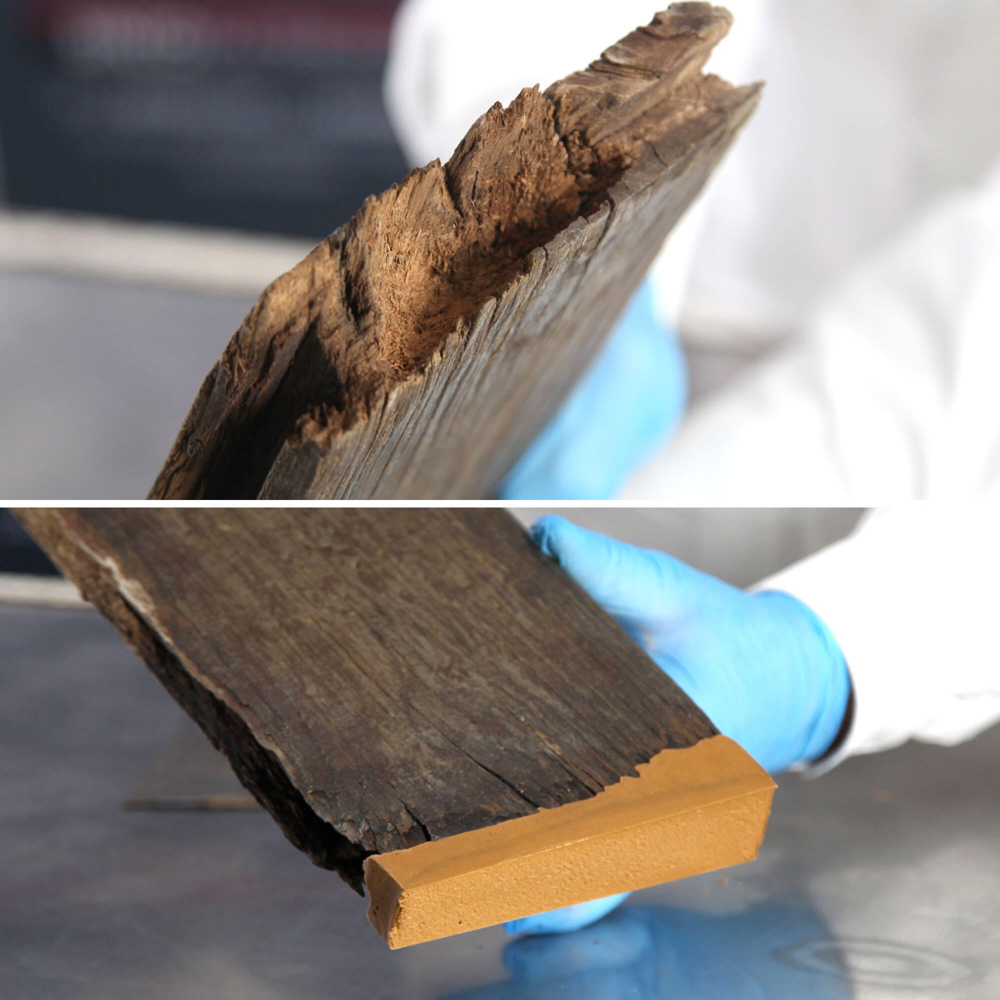 Mastic bois Sintobois angles & gros trous SINTO chêne clair 200 g - 5