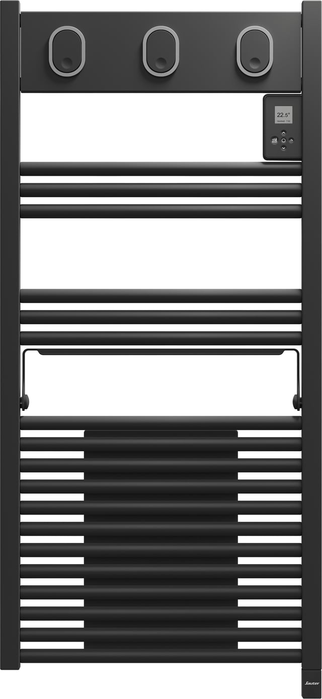 Sèche-serviettes électrique soufflant MARAPI TACTILE SAUTER 1500W anthracite