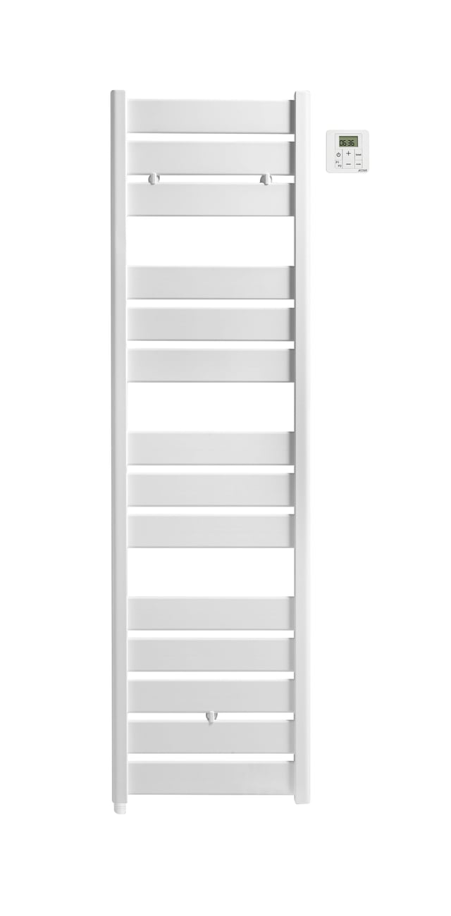 Sèche-serviettes électrique à inertie fluide ACOVA 500W, H147.7 x l40 cm Madras 
