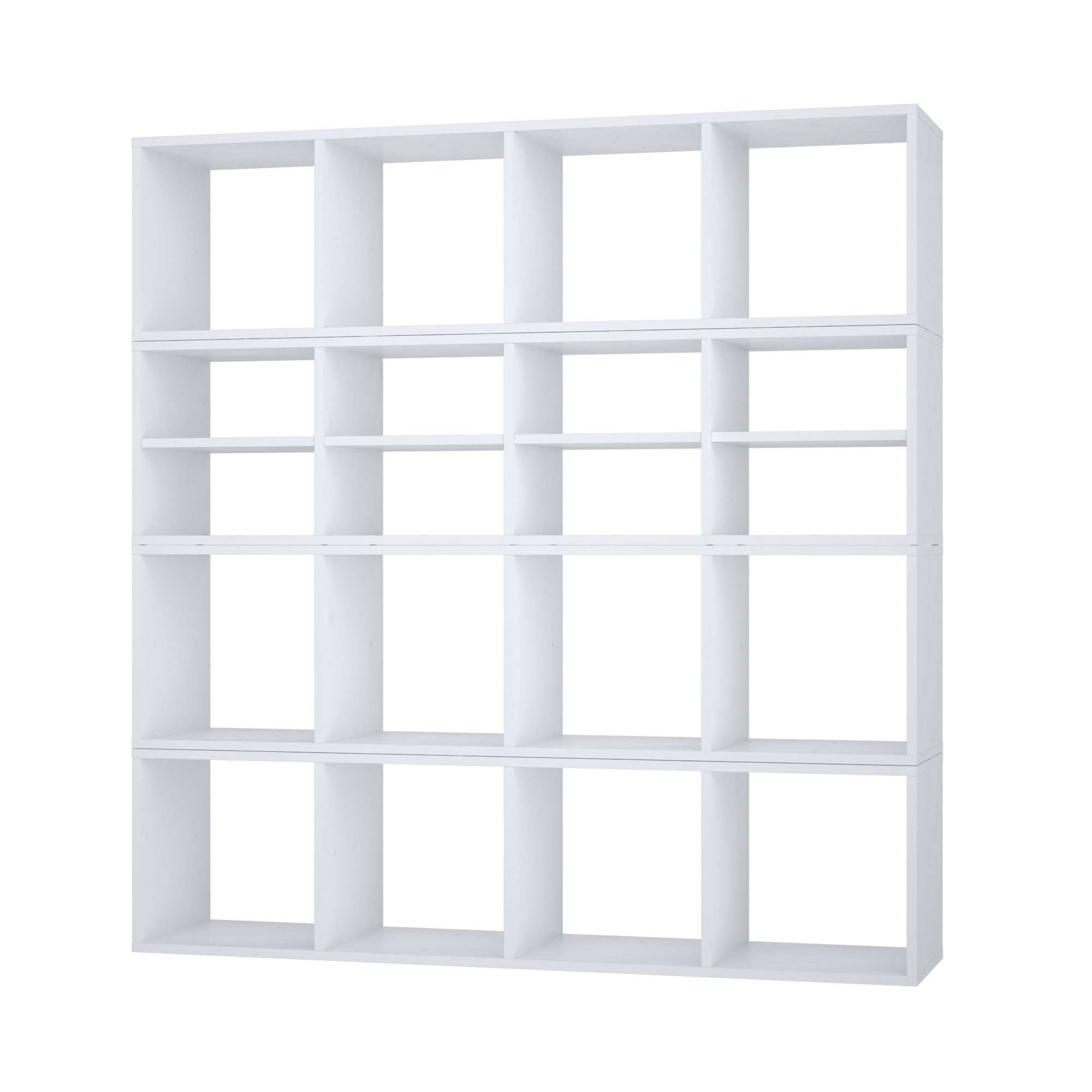Mensola a muro 4 cubi Kub SPACEO rettangolare in truciolare L 36 x P 31.7 cm bianco - 10