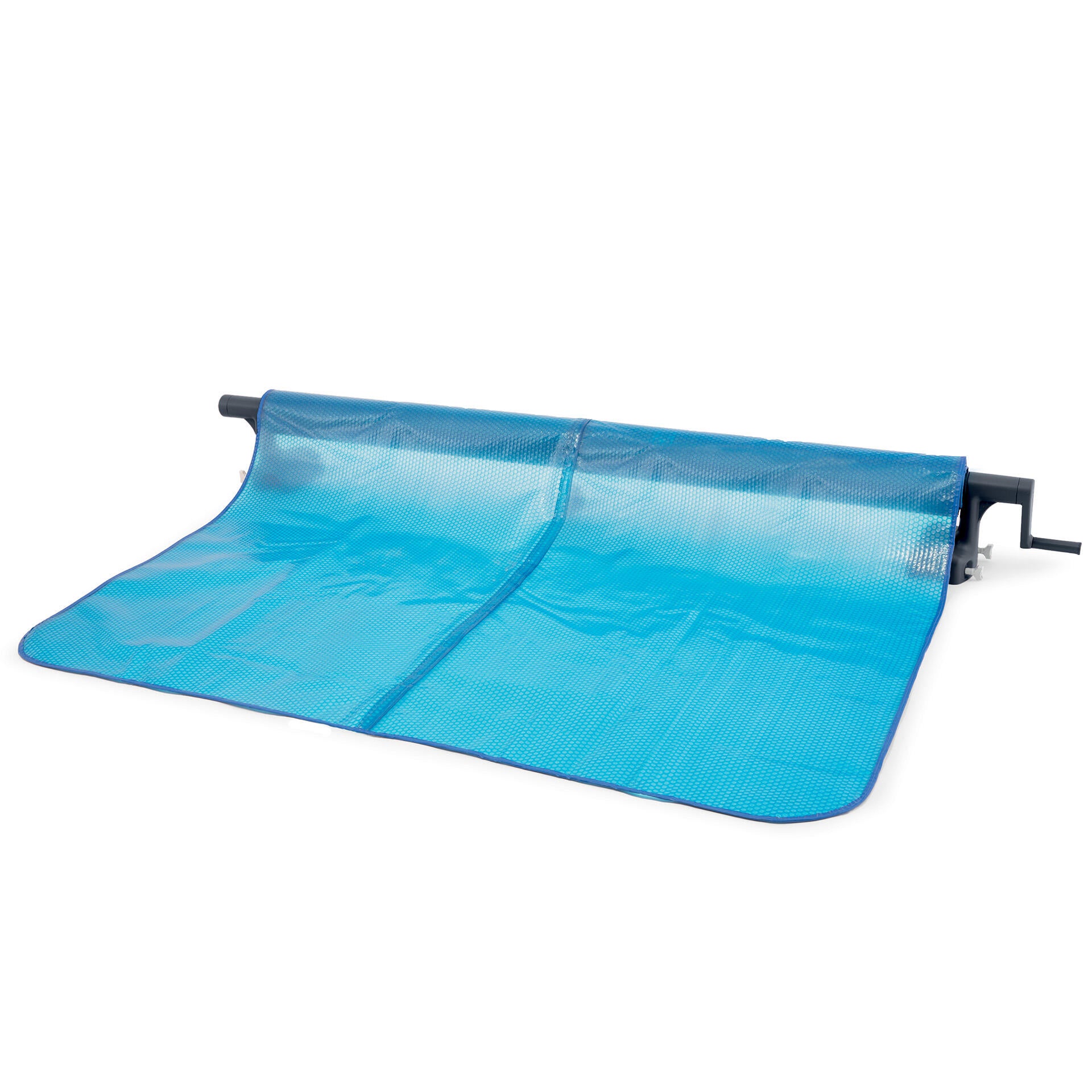 Enrouleur de bâches à bulles manuel INTEX pour piscine rectangulaire - 4