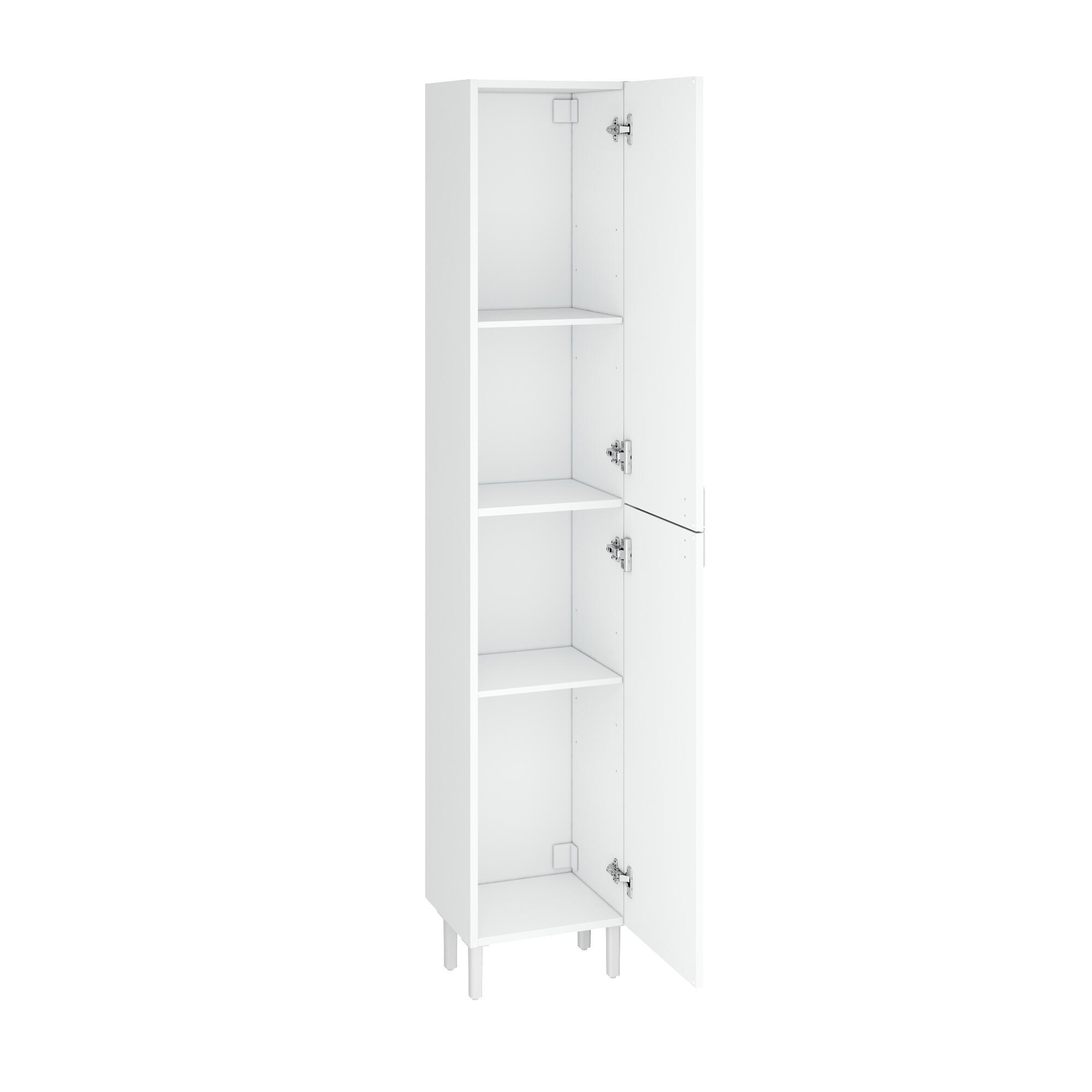 Móvel alto SENSEA EASY 35X32X186CM BRANCO MATE - 13