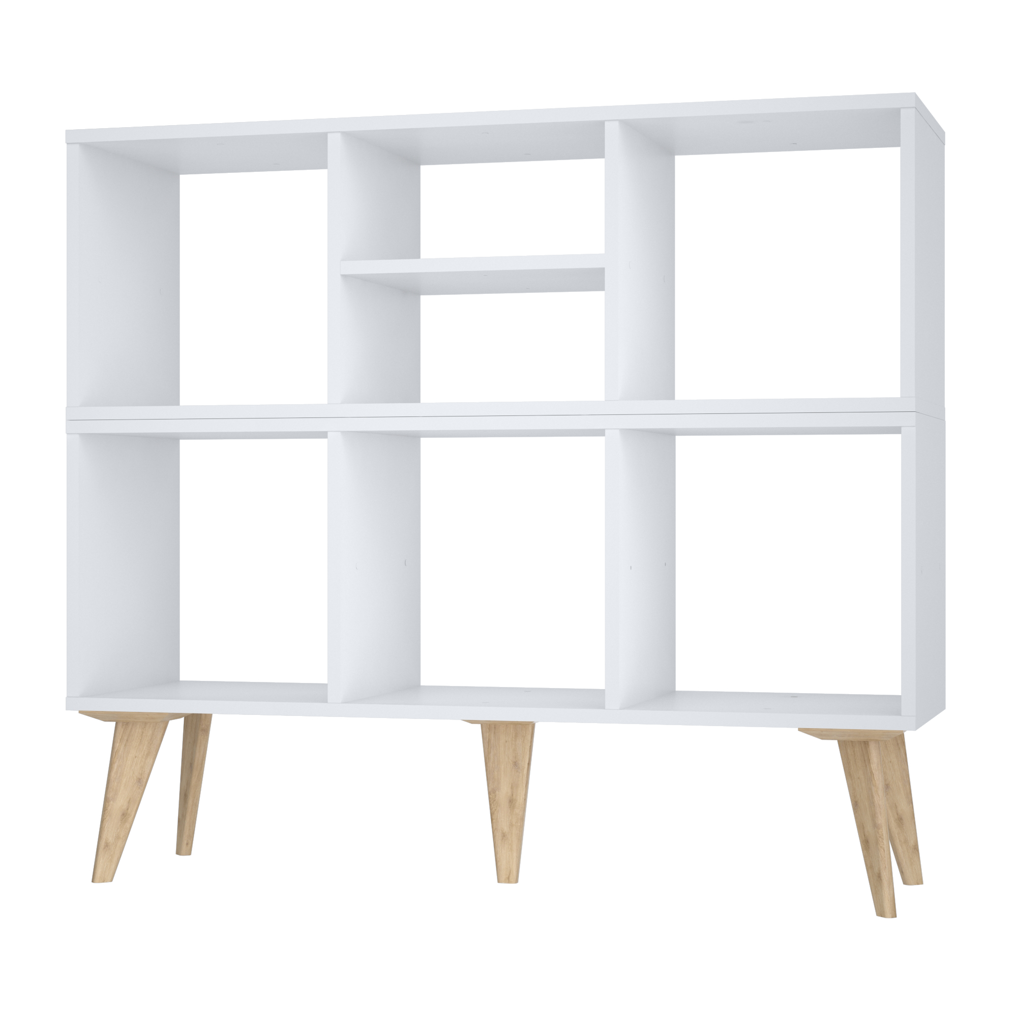 Pack 4 pés para estante SPACEO KUB 21CM NATURAL - 26