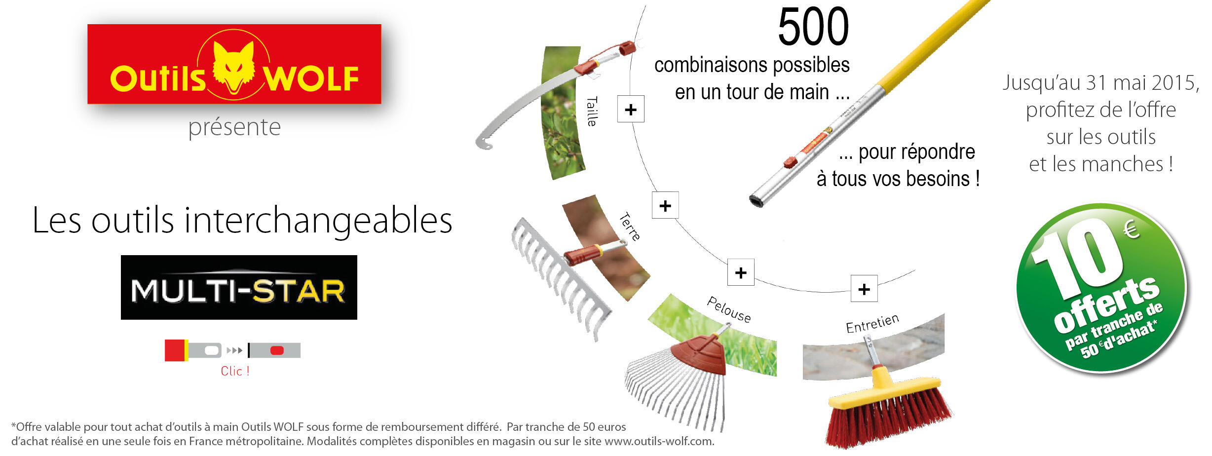 Cueille-fruits arboricole l.13 cm Multistar OUTILS WOLF - 5