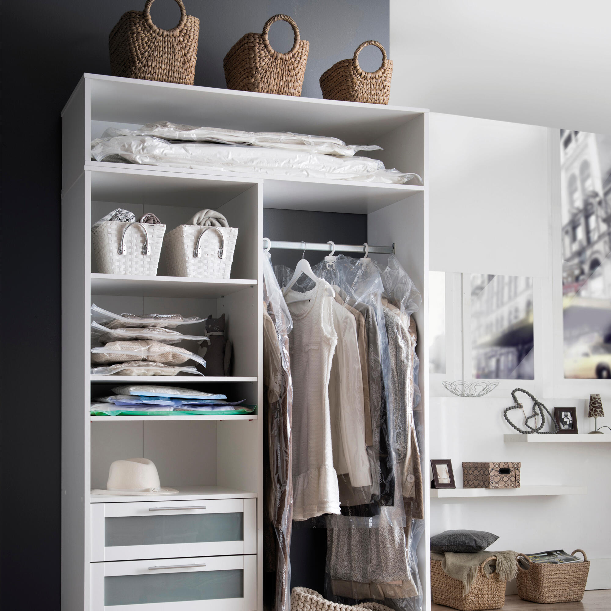 Lot 2 sacs sous vide Aspispace XL 130x80cm Compactor - 5