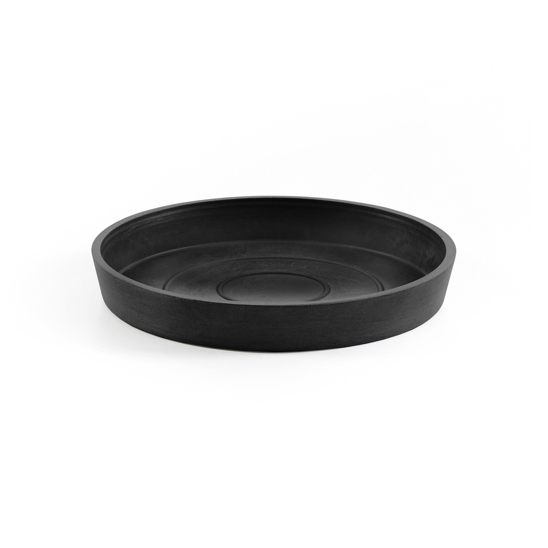 Soucoupe en résine Ø21-H3 ECOPOTS Amsterdam Anthracite - 2